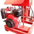 FL1-25 Eco electric motor Kenya soil cement interlocking brick making machine